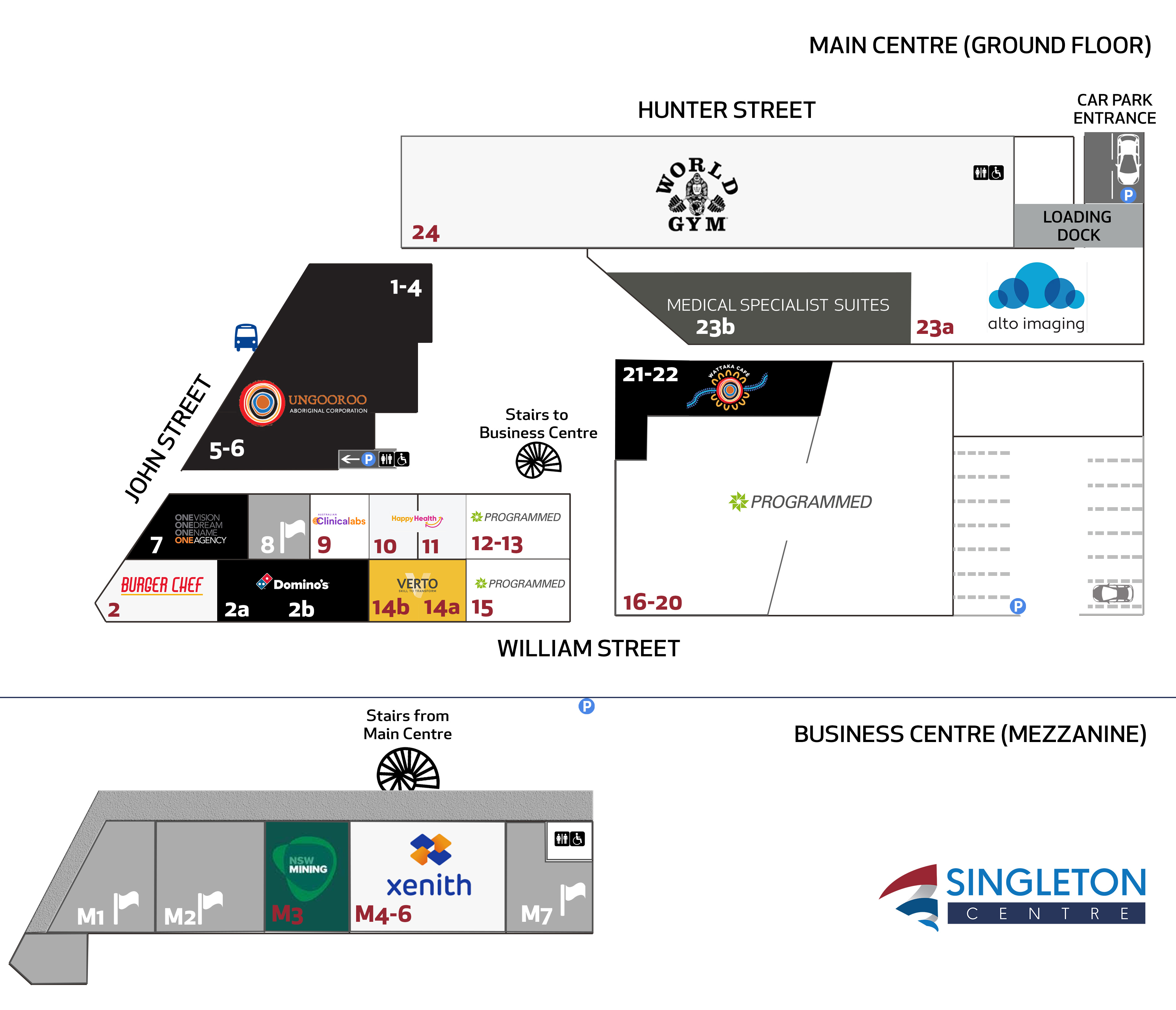 Singleton Centre Directory